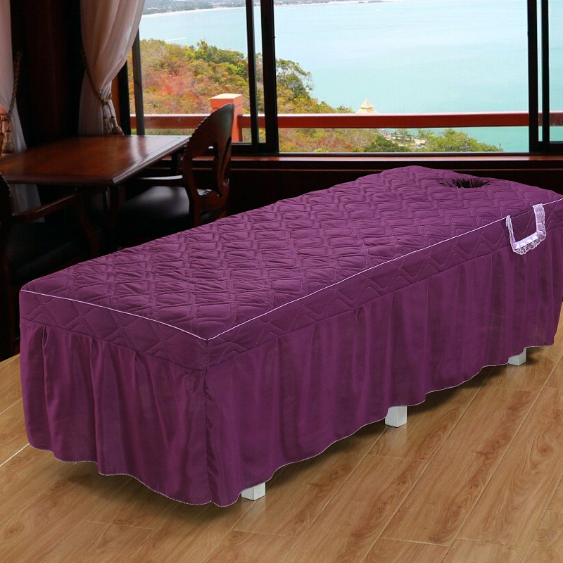 Vẻ đẹp trải giường bốn bộ của vẻ đẹp salon massage quilt cover dầu gội đặc biệt giường bìa gói vẻ đẹp trải giường trải giường