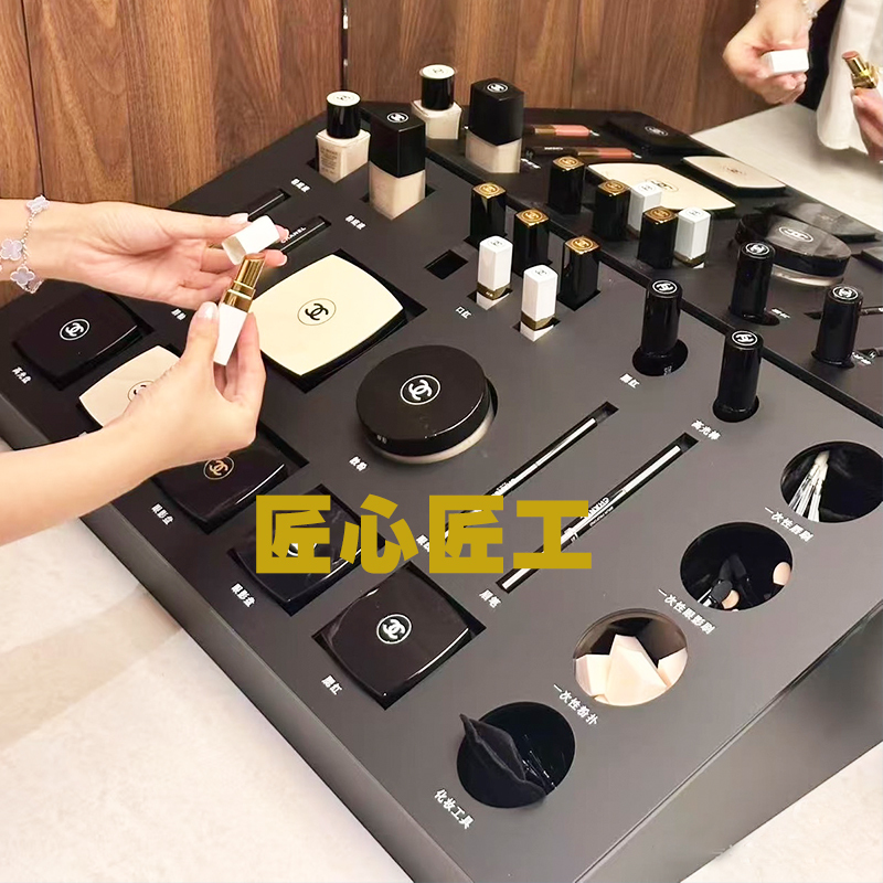 Acrylic Cosmetics Display Rack Beauty Salon Desktop Makeup Storage Rack Makeup Display Rack Lipstick Display Stand
