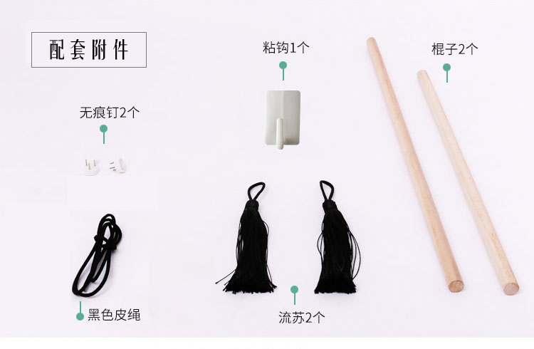 Nhà máy Bắc Âu in tấm thảm đồng hồ bìa vải trang trí nền vải sơn tường tấm thảm phòng khách tấm thảm tấm thảm treo tường