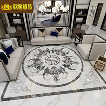 Modern minimalist living-room parquet floor tiles Entry into the family Genguan Light Lavish Grey Pattern Crystallite Stone Tile Moulding Tossed Crystal Brick