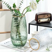 Nordic Modern Minimalist Light Extravaganza Red Phnom Penh Transparent Glass Vase Pendulum Pieces Living-room Floral Table Water Raised Flowers