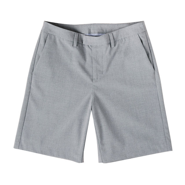 High-end commuting goodies, neat and elite Chic! Solid color hip-lifting, slimming, high-waisted casual suit shorts