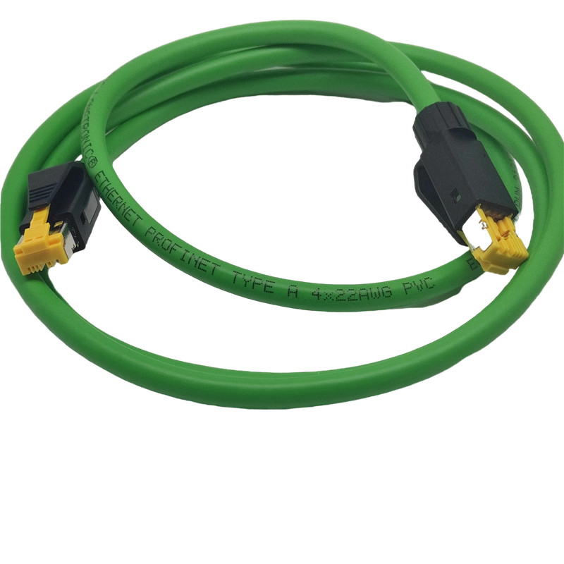 pn communication industry quadcore PROFINET shielded network route 2x2x22AWG 0 64mm communication bus cable wire