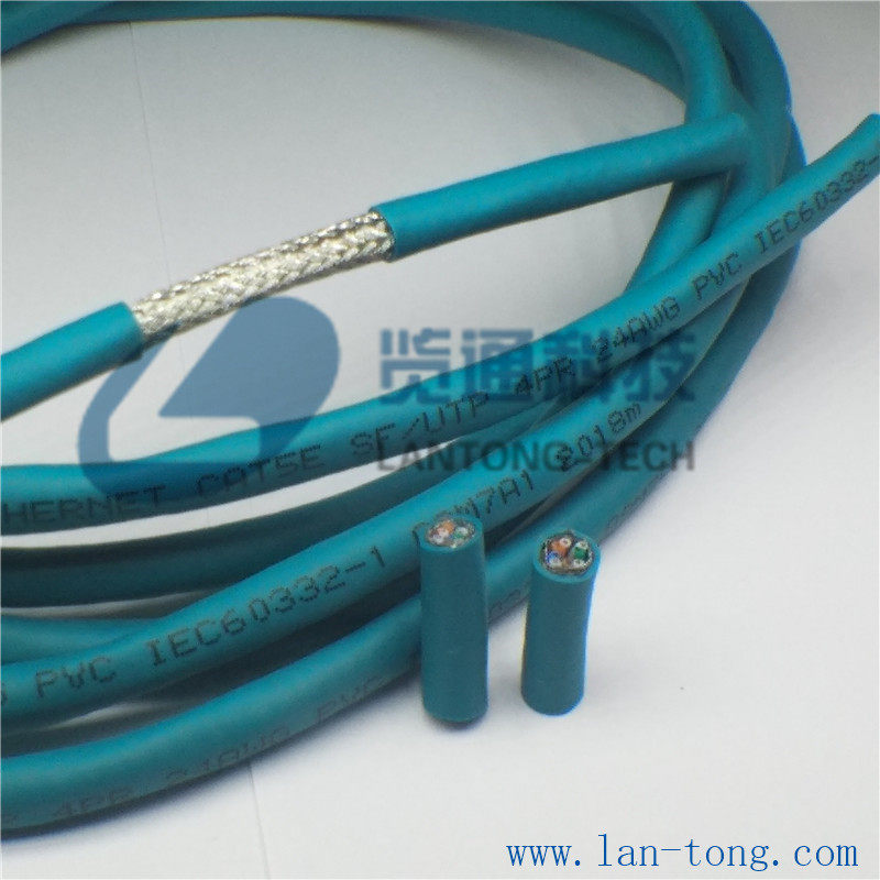 ethernet ip network cable industrial ethernet network cable 4x2x24AWG 1 shielded network cable 8 core cat5e