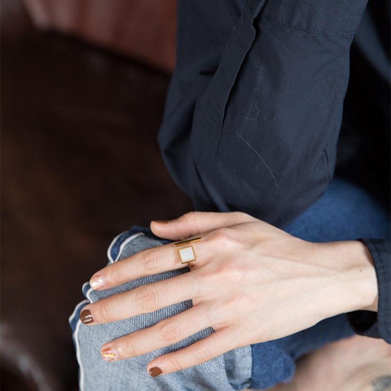 Bague Femme OTHER   en Nacre - Ref 3086307 Image 1