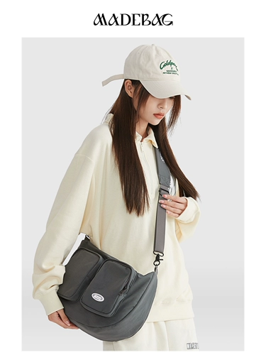 Вместительная и большая сумка через плечо, спортивная сумка на одно плечо, коллекция 2023