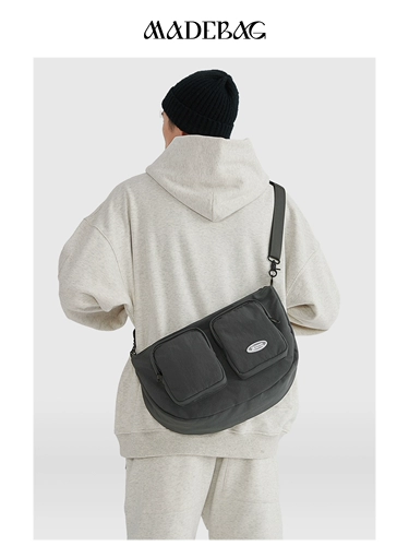 Вместительная и большая сумка через плечо, спортивная сумка на одно плечо, коллекция 2023