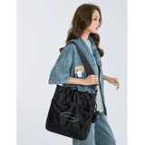 Японская вместительная и большая сумка через плечо