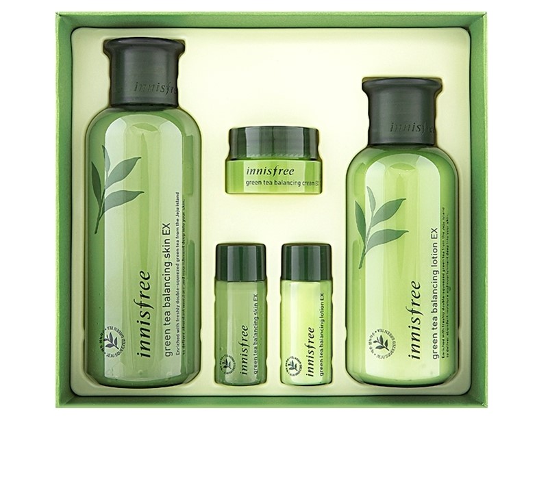 悦诗风吟 innisfree 绿茶平衡水乳洁面套装 图16