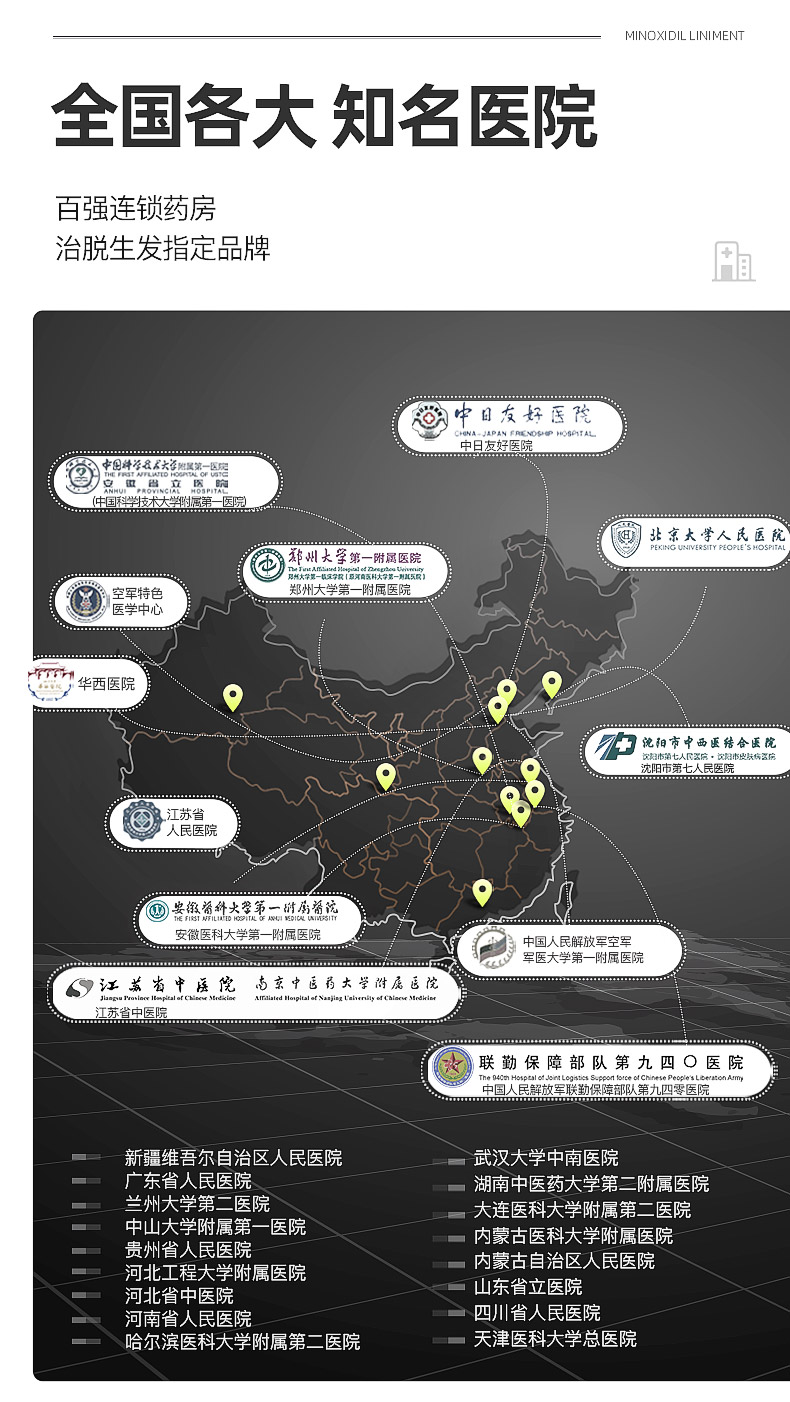 达霏欣 2%米诺地尔酊搽剂 防脱发生发增发液 30ml 图4