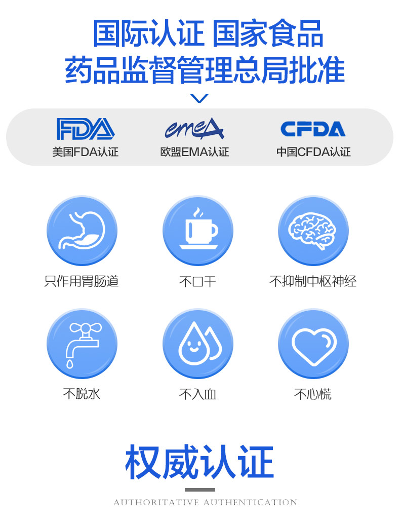 中欧美三认证 来利 奥利司他胶囊 72粒 赠红糖姜块+纤纤茶 图3