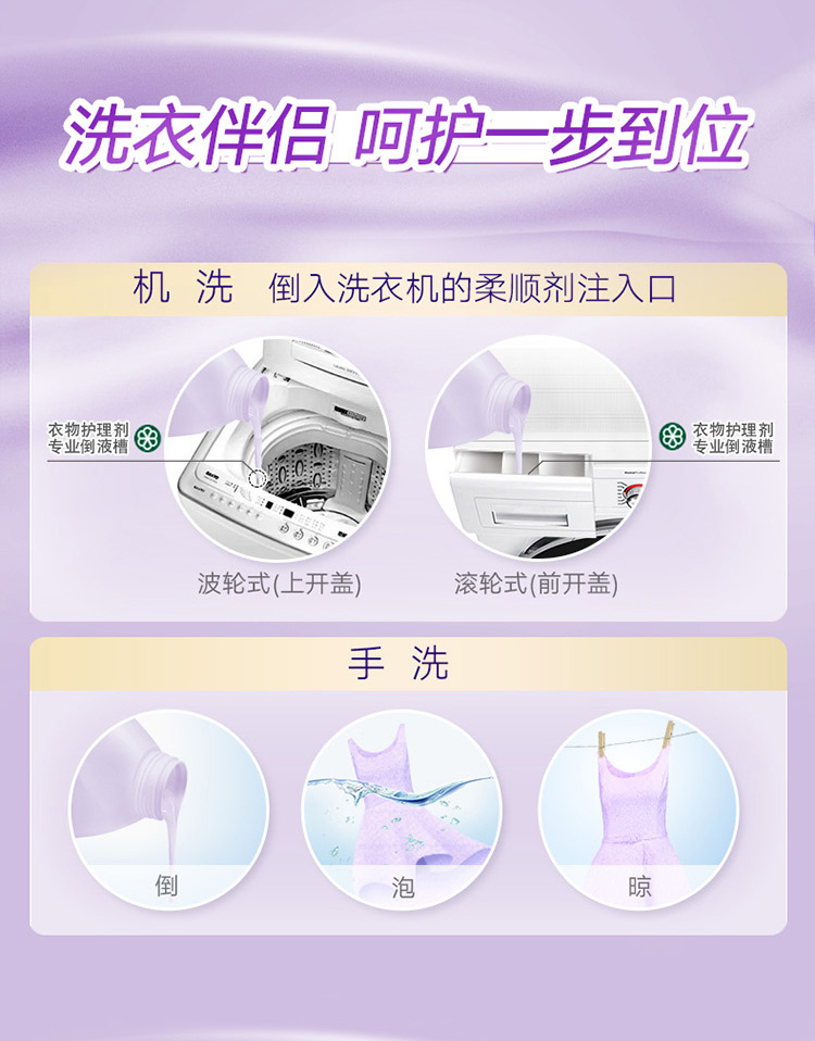 Đại lý chăm sóc quần áo dệt vàng Chất tẩy rửa đối tác chất lỏng chống tĩnh điện mê mẩn Hoa oải hương kết hợp 7L - Phụ kiện chăm sóc mắt bình xịt làm sạch nội thất ô tô