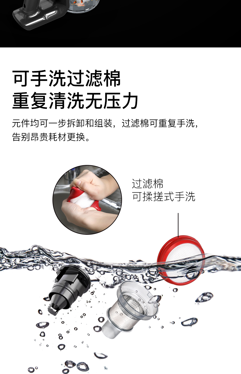 deerma cm1300 [Tự vận hành] Máy hút bụi không dây vỏ sàn Dibea hộ gia đình nhỏ cầm tay mạnh mẽ degazer D18 sạc độc lập - Máy hút bụi máy hút bụi panasonic