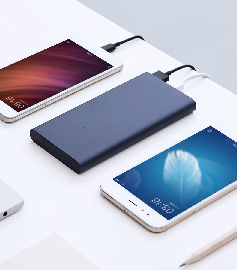 [] Xiaomi mới tự kê cung cấp điện thoại di động 2 sạc Po 10.000 mA siêu mỏng dung lượng lớn di động - Ngân hàng điện thoại di động sạc dự phòng 12v