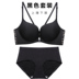 nữ thần trước womens khóa giả quốc tế Bra không vòng thép sưu tập bộ sexy bên ngực bị chảy xệ báo phụ nữ đồ lót in. 