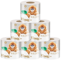 Kimberly Shu Jie small roll toilet paper soft roll paper roll paper roll toilet paper home practical 24 rolls * 1 box