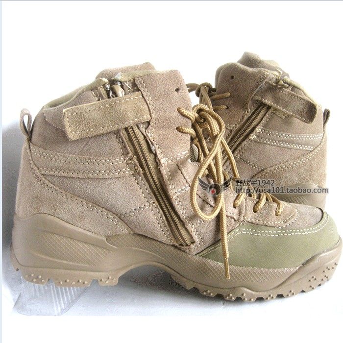 Boots militaires pour homme en Anti-fourrure - Ref 1402505 Image 14