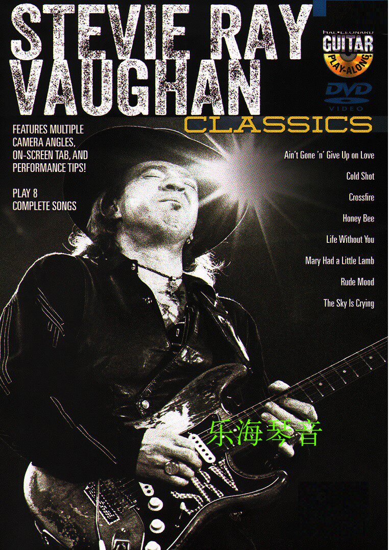 Guitr Play-Along Stevie Ray Vaughan master SRV Classic guitar trilogy-Taobao