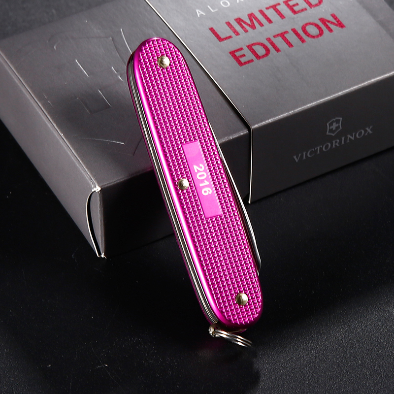 Bản gốc Vickers Swiss Army Knife 58MM 2016 Collectors Edition Aluminium Model Collection Collection Gift dao xep