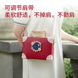 urecity Красная модная универсальная сумка через плечо для невесты, 2025 года, городской стиль