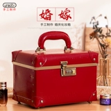 Вместительные и большые красные свадебные туфли, коробка, чемодан