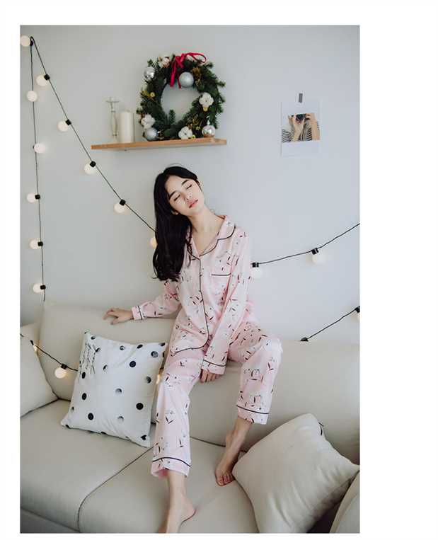 Pyjama pour femme OTHER   à manches longues - Ref 2996018 Image 15