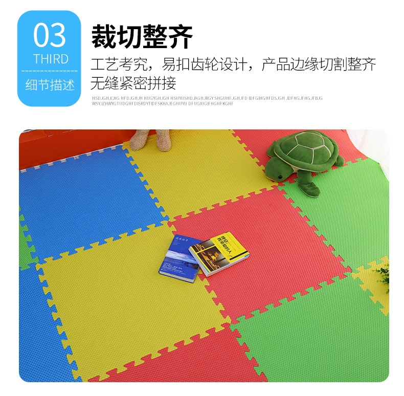 Bọt pad 60 khâu thảm bọt mat sàn đố 0,8 con bé lớn bò mat 30cm - Thảm sàn xốp lót sàn