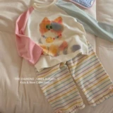 Осенние леггинсы, штаны для девочек, в западном стиле