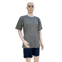 Summer Speed Dry Breathable Sports Casual Round Collar Fitness Suit Training Suit Head Short Sleeve Shorts Suit