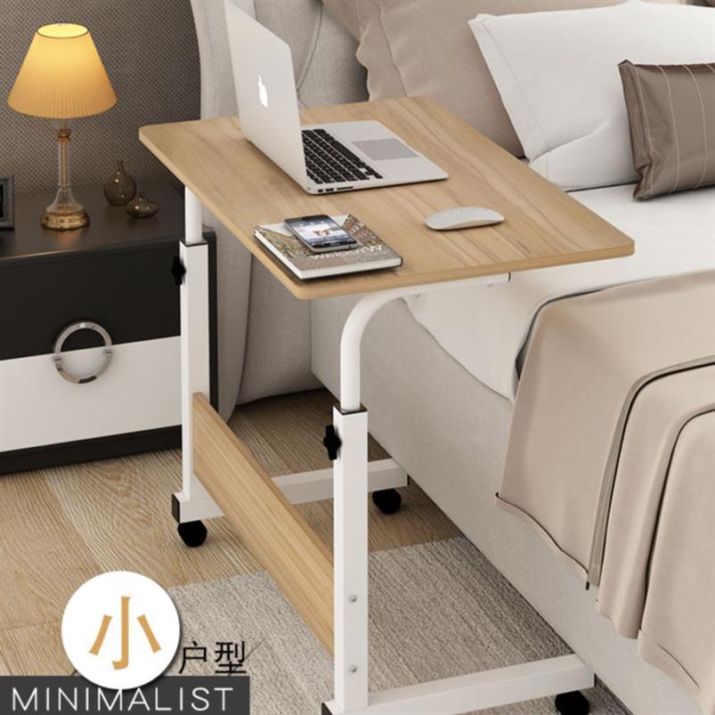 Adult single computer desk simple student waterproof household small table before bed removable bed head small