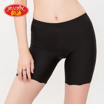 Safety pants womens anti-light large size fat mm ice silk white lady no trace in summer underwear shorts leggings