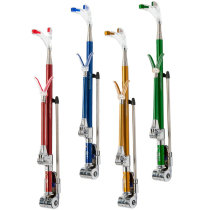 Boyang stainless steel bracket new thickened dual-purpose Fort fishing rod bracket ground plug fishing box insert metal tail plug