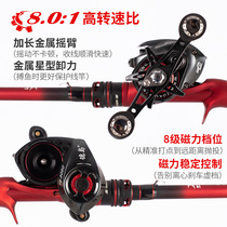 Fengrui Luya Rod set long-cast XH hardness FF tonal Sea Pole Carbon Rod gun handle drip wheel fishing rod throwing Rod