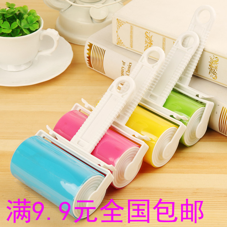Water - wash drum adhesive dust roller Portable clothes dust collector Carpet sheet suction dust roller
