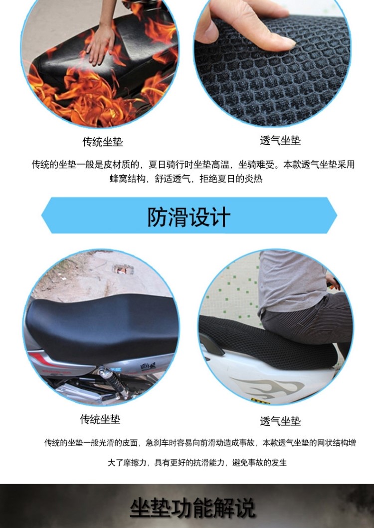 Bọc ghế xe máy cho DL1000 bọc đệm chống nắng DL650 DL250 - Đệm xe máy yên xe máy độ