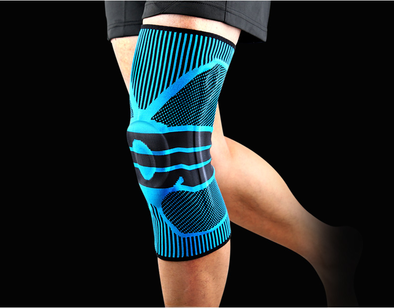 Kneepad thể thao nam và nữ bóng rổ sụn chấn thương chuyên nghiệp squat bảo vệ đầu gối ngoài trời mùa thu ấm tập thể dục chạy nịt đầu gối