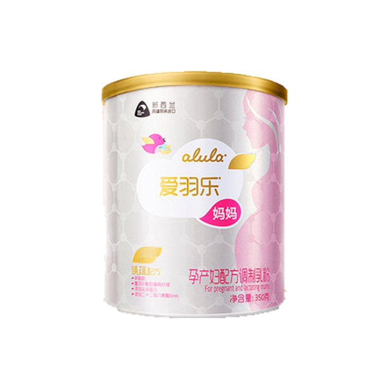  【特惠】alula爱羽乐进口孕产妇哺乳妈妈备孕怀孕牛奶粉*1低脂