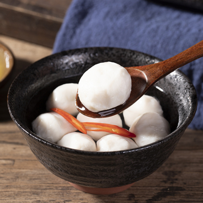 【拍2件】鱼丸实心鱼圆火锅食材赤壁鱼丸子