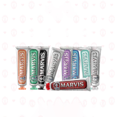 【达人推荐】Marvis玛尔仕薄荷牙膏85ml 清新口气亮白护龈 玛尔斯