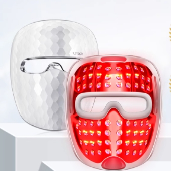 Ulike白皇后面罩美容仪家用脸部光子嫩肤仪美白祛痘红蓝光大排灯