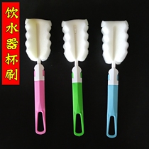  Drinking water cup brush Bird cleaning brush Food box Sponge brushing tool Bird supplies Parrot cleaning supplies