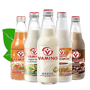 【哇米诺】泰国进口饮品豆奶300ml*24