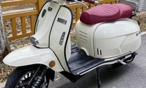 Suitable for British retro RA scooter RAGP150GP200GP300 modified rear backrest and front and rear guard bar accessories