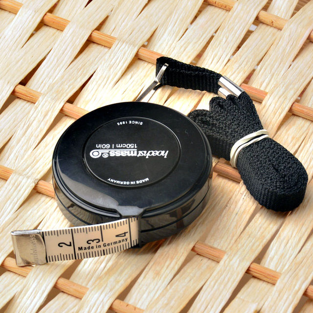 German imported 1.5-meter tape measure, measuring waist, bust, measurements, soft tape, tailor's ruler