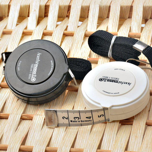 German imported 1.5-meter tape measure, measuring waist, bust, measurements, soft tape, tailor's ruler