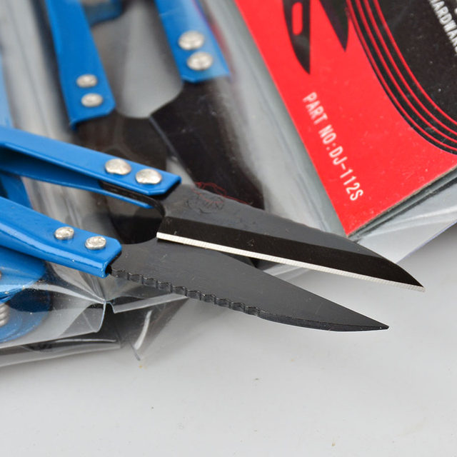 Daji scissors small knife household handmade u-shaped spring yarn scissors small scissors for cutting thread ends