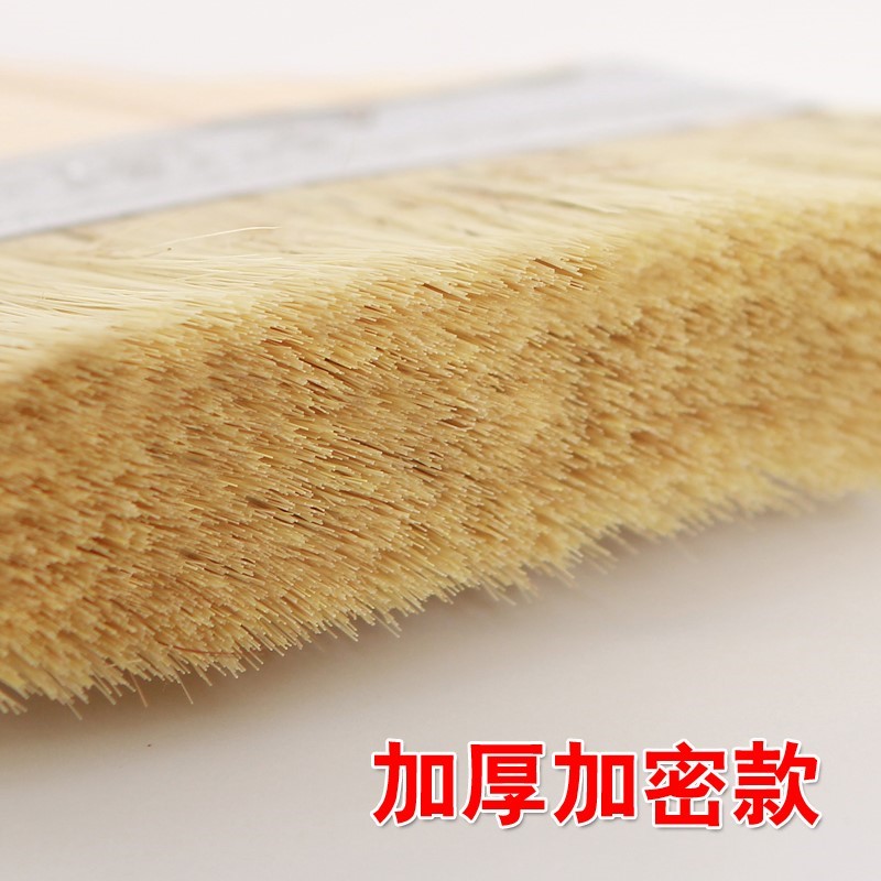 3 Brushed Paint Paint Brushed Door Large Brush Small Pig Mane New Soft Wow Pig Hair Brush thickened Sub-brushed cleaning tool brush