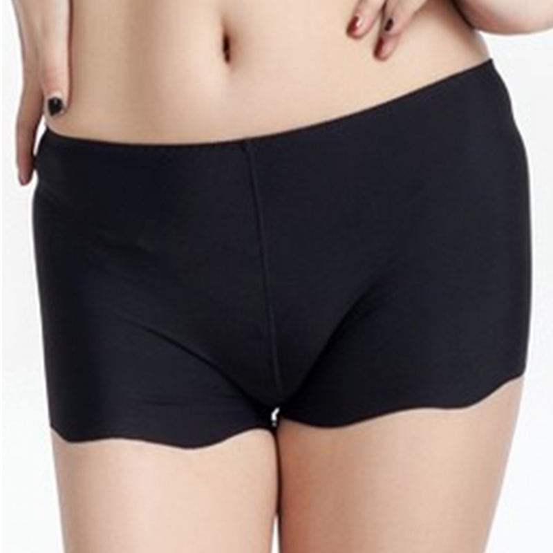 quần an toàn không bị kèm ngay Ice-tơ để ngăn chặn ánh sáng của quần short womens mùa hè bên ngoài mặc xà cạp để sửa chữa quần phẳng góc quần bảo hiểm đàn hồi.