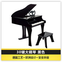 Hape 30-key childrens small piano beginner baby early education educational playable wooden toys boys and girls gifts
