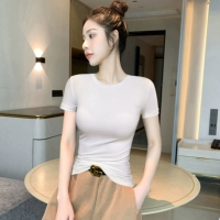 Белая [маленькая круглая шея тонкая линия]